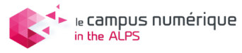 logo Campus numérique in the alps