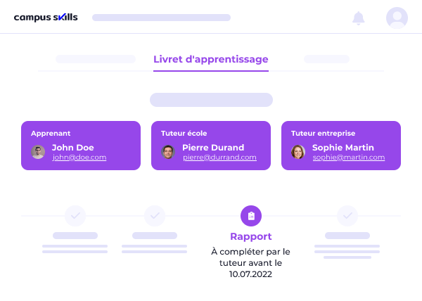 campus_skills_livret_apprentissage_home Livret d'apprentissage, temps forts et coordonnées du trinôme